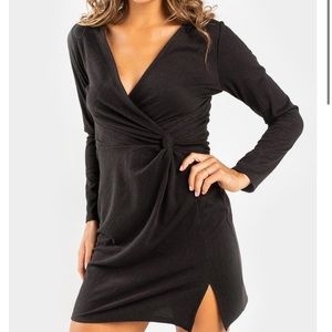 NWT Side Knot Mini Dress